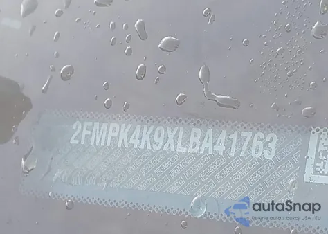 2020 Ford Edge Titanium from USA, damaged, VIN 2FMPK4K9XLBA41763